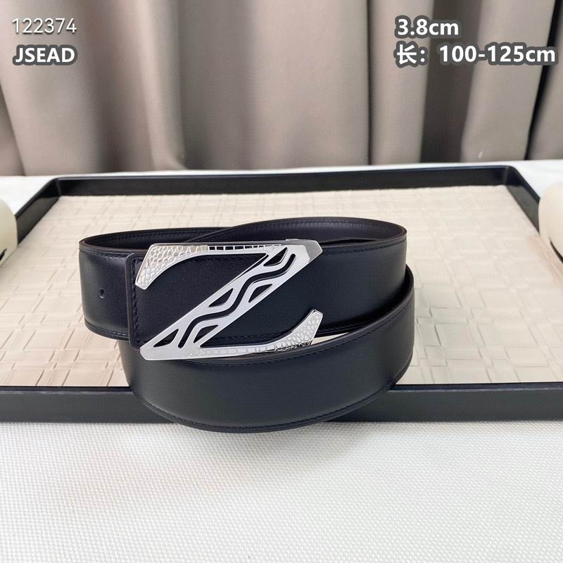 Zegna belt 38mmX100-125cm 8L01
